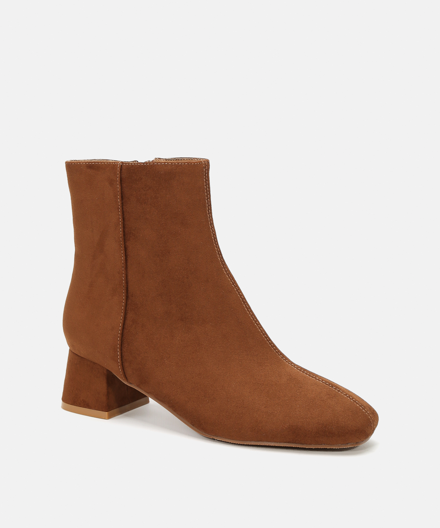 Botines punta cuadrada image number null